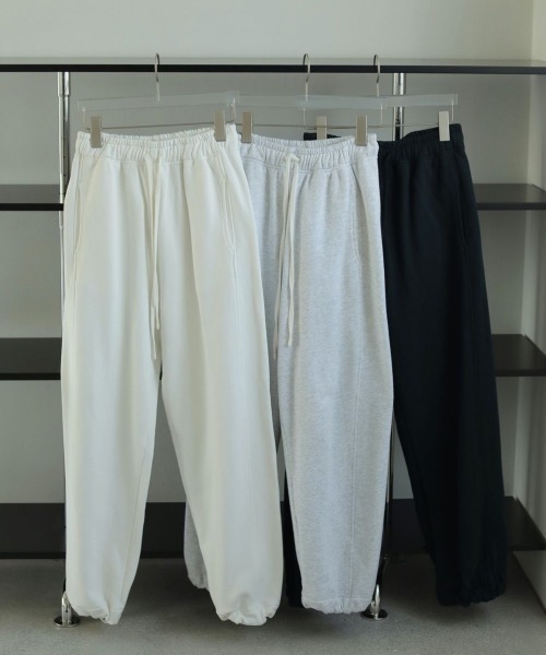 anuke（アンヌーク）の「anuke　Drawstring Sweat Pants ドローストリングスウェットパンツ/62420709（スウェットパンツ・レディース・グレー・36/38）」の20枚目の写真