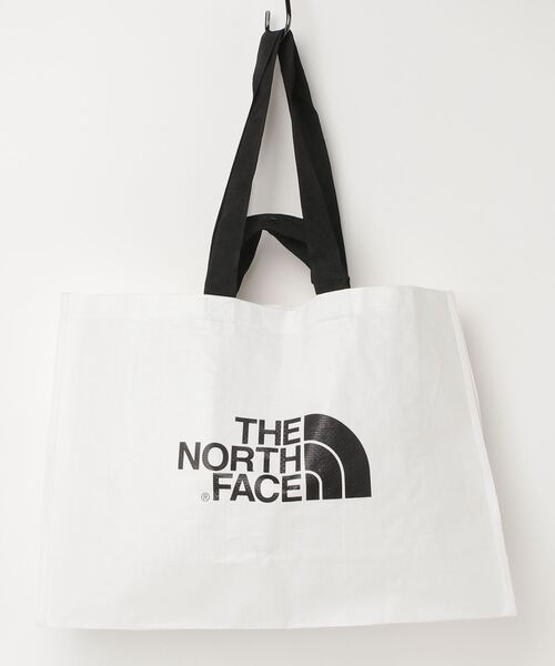 THE NORTH FACE(ザノースフェイス)の「【THE NORTH FACE】ノースフェイス SHOPPER BAG ホワイトレーベル ショッパーバッグ Lサイズ(トートバッグ・レディース・ホワイト/ホワイト系その他2・L)」の3枚目の写真