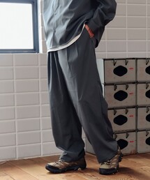 B:MING by BEAMS（ビーミングバイビームス）の「テック ワイド イージー パンツ（セットアップ対応）（その他パンツ）」