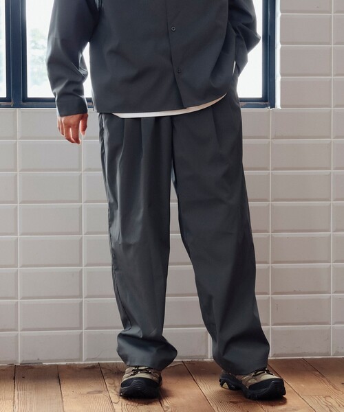 B:MING by BEAMS（ビーミングバイビームス）の「テック ワイド イージー パンツ（セットアップ対応）（その他パンツ・メンズ・ブラック/チャコールグレー・X-LARGE/LARGE/MEDIUM/SMALL）」の21枚目の写真