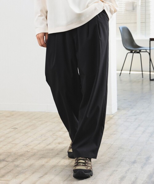 B:MING by BEAMS（ビーミングバイビームス）の「テック ワイド イージー パンツ（セットアップ対応）（その他パンツ・メンズ・ブラック/チャコールグレー・X-LARGE/LARGE/MEDIUM/SMALL）」の17枚目の写真