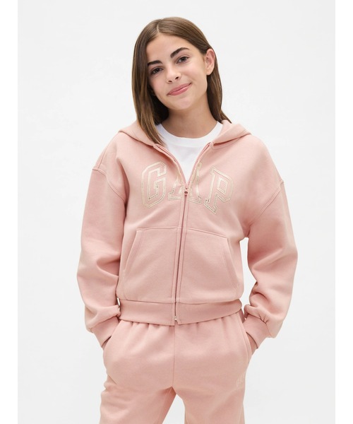 セール】GAPアーチロゴ パーカー (キッズ)（パーカー）｜GAP（ギャップ