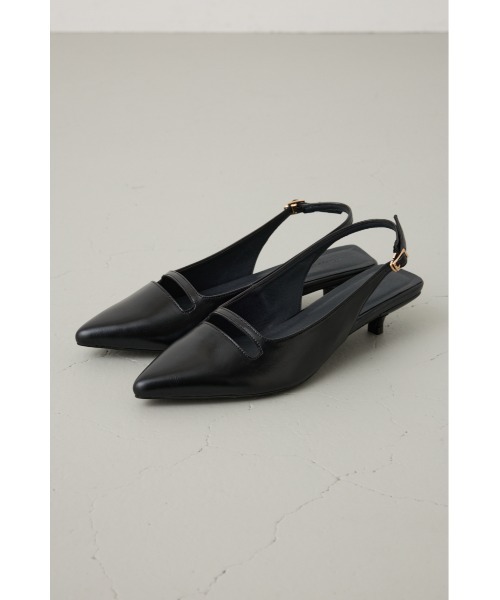 crie conforto(クリーコンフォルト)の「ポインテッドトゥヒールパンプス(パンプス・レディース・ブラック/ブラウン・SMALL/MEDIUM/LARGE/LL)」の5枚目の写真