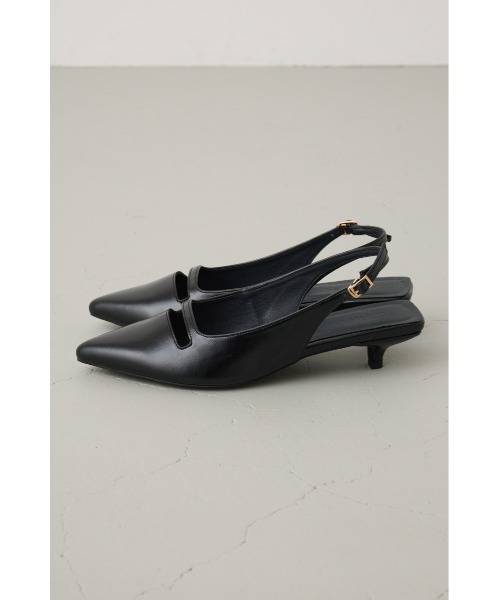 crie conforto(クリーコンフォルト)の「ポインテッドトゥヒールパンプス(パンプス・レディース・ブラック/ブラウン・SMALL/MEDIUM/LARGE/LL)」の6枚目の写真