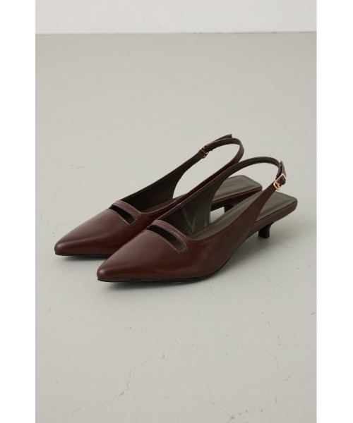 crie conforto(クリーコンフォルト)の「ポインテッドトゥヒールパンプス(パンプス・レディース・ブラック/ブラウン・SMALL/MEDIUM/LARGE/LL)」の14枚目の写真