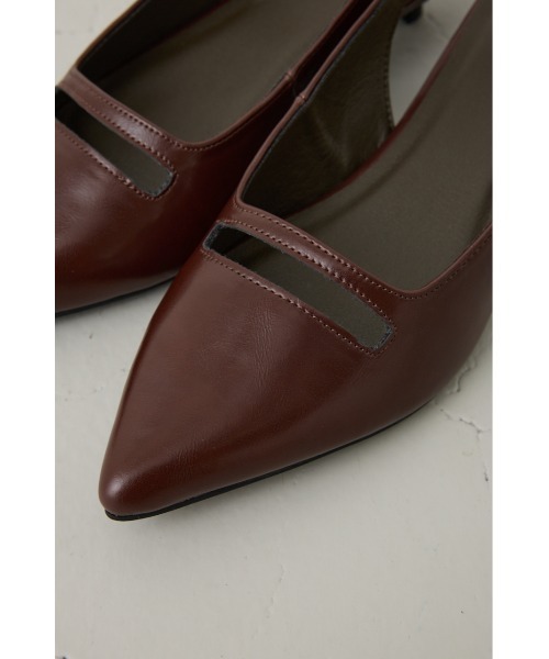 crie conforto(クリーコンフォルト)の「ポインテッドトゥヒールパンプス(パンプス・レディース・ブラック/ブラウン・SMALL/MEDIUM/LARGE/LL)」の18枚目の写真