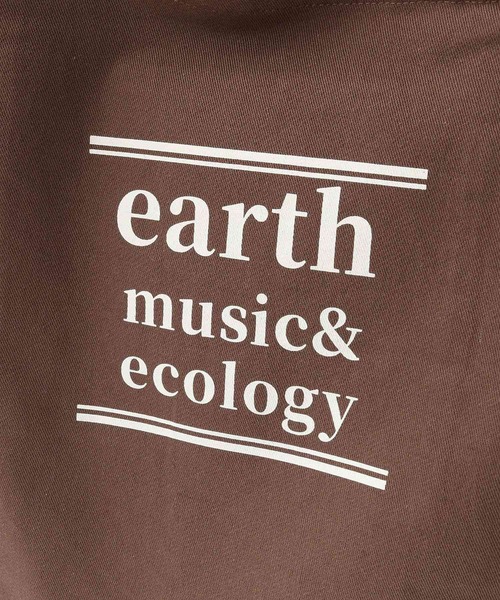 earth music&ecology(アースミュージックアンドエコロジー)の「バイカラーロゴトートバッグ(トートバッグ・レディース・ミント/ブラウン/ピンク/アイボリー/パープル・FREE)」の22枚目の写真