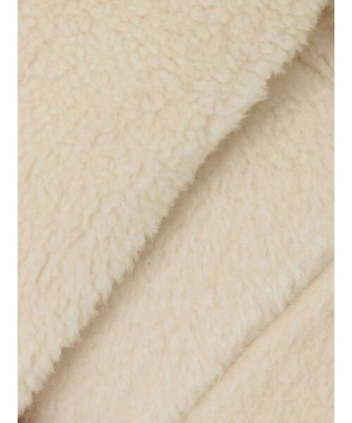 LAGUNAMOON(ラグナムーン)の「リバーシブルボアムートンブルゾン(ブルゾン・レディース・アイボリー/チャコールグレー・FREE)」の11枚目の写真