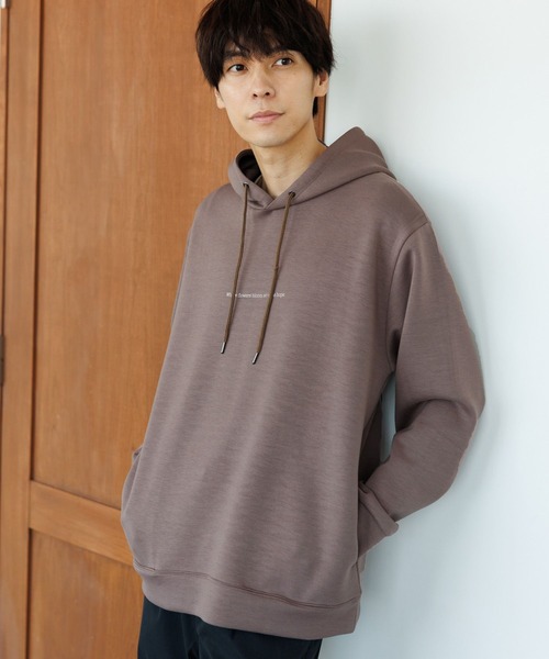 LAKOLE（ラコレ）の「バックプリントエアパーカー / 140616（パーカー・メンズ・ネイビー/ライトグレー/グレイッシュベージュ/ホワイト/グレー/ネイビー系・MEDIUM/X-LARGE/LARGE）」の5枚目の写真