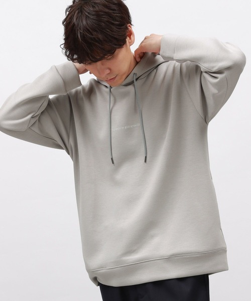 LAKOLE（ラコレ）の「バックプリントエアパーカー / 140616（パーカー・メンズ・ネイビー/ライトグレー/グレイッシュベージュ/ホワイト/グレー/ネイビー系・MEDIUM/X-LARGE/LARGE）」の8枚目の写真