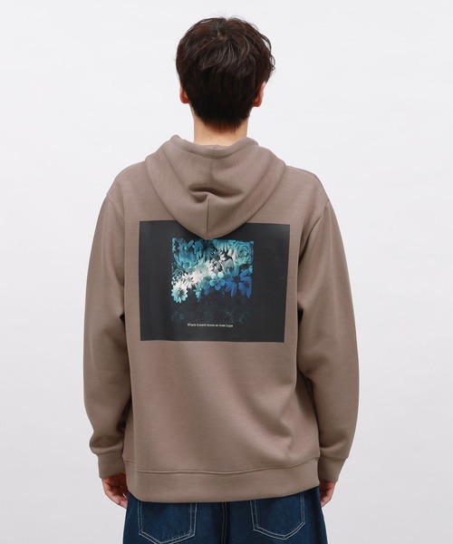 LAKOLE（ラコレ）の「バックプリントエアパーカー / 140616（パーカー・メンズ・ネイビー/ライトグレー/グレイッシュベージュ/ホワイト/グレー/ネイビー系・MEDIUM/X-LARGE/LARGE）」の17枚目の写真