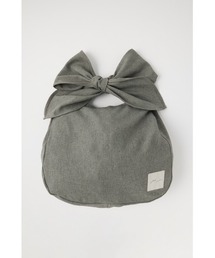 M_ | 原料の一部にリサイクルポリエステルを使用　持ち手の長さを結び方で調整できる大容量のトートバッグ(ショルダーバッグ)