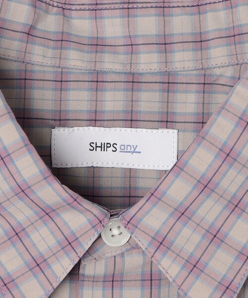 【セール】SHIPS any: オーバーサイズ レギュラー チェック シャツ◇（シャツ/ブラウス）｜SHIPS any（シップス エニィ）