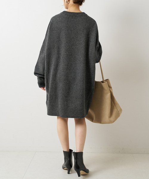 SPICK&SPAN クルーネックワイドチュニックプルオーバー Spick & Span（スピックアンドスパン）の「クルーネック ワイド