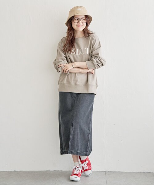 LBC(エルビーシー)の「Dickies ディッキーズ 刺繍ツイルバケットハット(ハット・レディース・チャコール/ネイビー/ベージュ・FREE)」の14枚目の写真