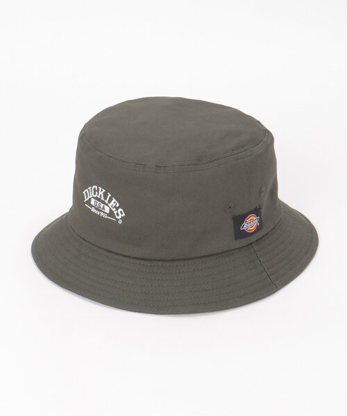 LBC(エルビーシー)の「Dickies ディッキーズ 刺繍ツイルバケットハット(ハット・レディース・チャコール/ネイビー/ベージュ・FREE)」の18枚目の写真