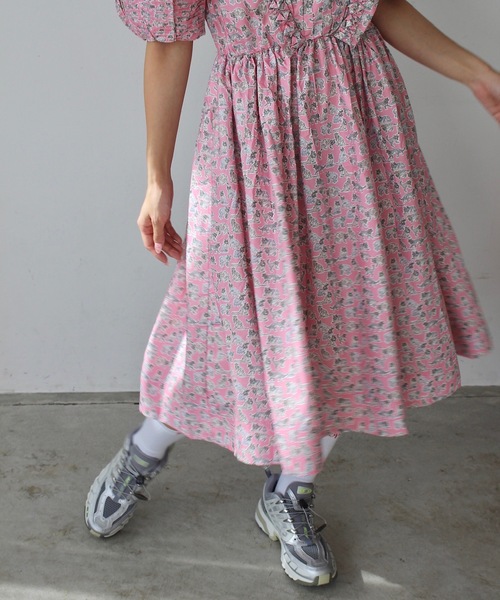 SANSeLF（サンセルフ）の「キャットプリント 2way ワンピース【SANSeLF】sew25s002（ワンピース・レディース・ピンク・FREE）」の13枚目の写真