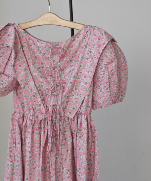 SANSeLF（サンセルフ）の「キャットプリント 2way ワンピース【SANSeLF】sew25s002（ワンピース・レディース・ピンク・FREE）」の17枚目の写真