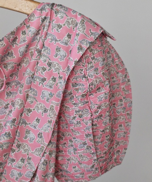 SANSeLF（サンセルフ）の「キャットプリント 2way ワンピース【SANSeLF】sew25s002（ワンピース・レディース・ピンク・FREE）」の18枚目の写真