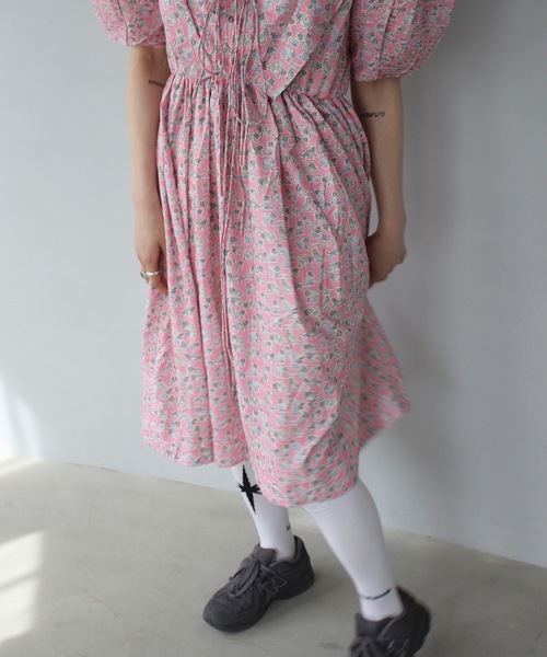 SANSeLF（サンセルフ）の「キャットプリント 2way ワンピース【SANSeLF】sew25s002（ワンピース・レディース・ピンク・FREE）」の5枚目の写真