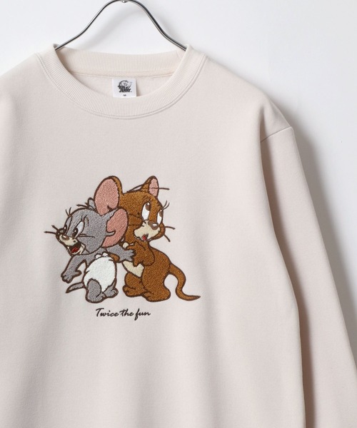 セール】2024AW Tom and Jerry/トムとジェリー 裏起毛 サガラ