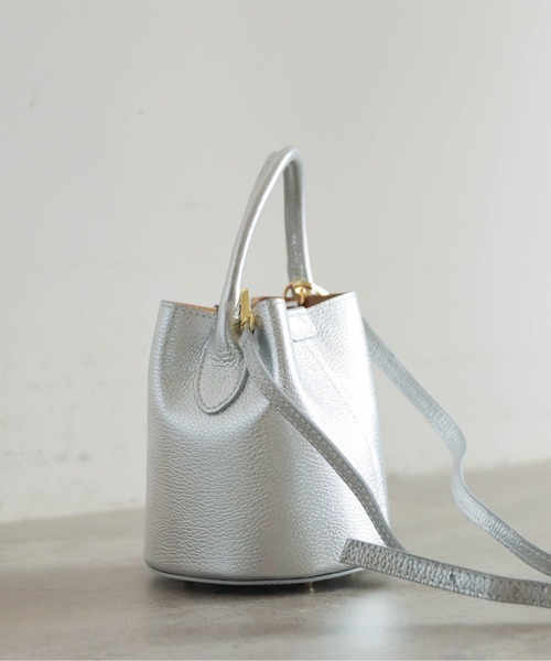 andrea cardone】 丸底レザーBAG（ショルダーバッグ）｜andrea