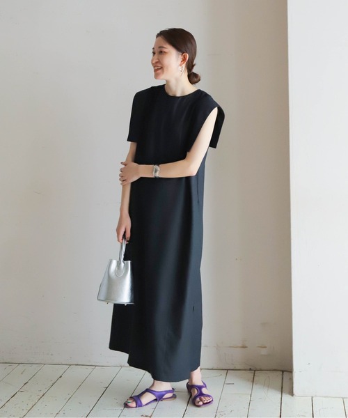 andrea cardone（アンドレアカルドネ）の「【andrea cardone】 丸底レザーBAG（ショルダーバッグ・レディース・シルバー/ブルー/ブラック・FREE）」の12枚目の写真