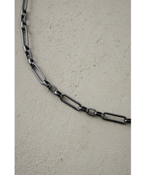 AZUL by moussy（アズールバイマウジー）の「ランダムスクエアチェーンブレスレット（ブレスレット・メンズ・ブラック/シルバー・FREE）」の7枚目の写真