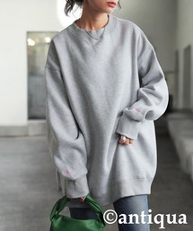 裏起毛プルオーバー