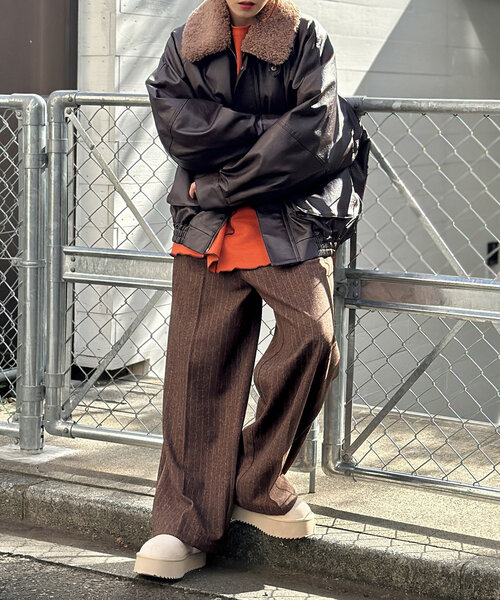 メロウ配色ロゴスウェット（Tシャツ/カットソー）｜w closet（ダブルクローゼット）