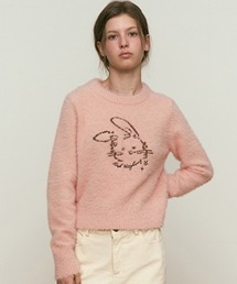 KIRSH WITTY BUNNY JACQUARD KNIT キルシー ウィティーバニー ジャガード ニット