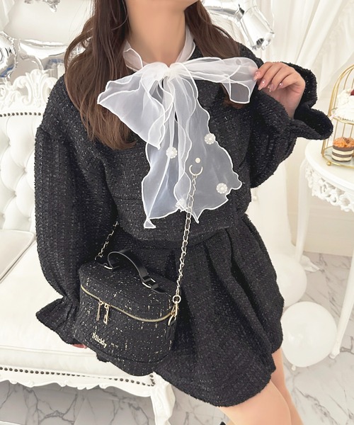 セール】【apres jour×Miridy】ツイードジャケット（テーラード