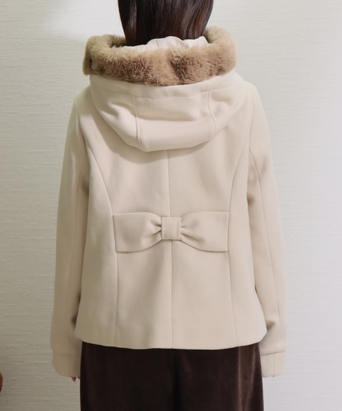 LiLiRena エコファーショートコート CASA FLINE（カーサフライン）の「casa fline/エコファー