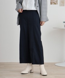 BRODIAEA センターラインストレッチワイドパンツ