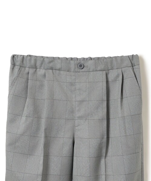 B:MING by BEAMS（ビーミングバイビームス）の「【フォーマル・七五三】チェック タック  ロングパンツ（ジュニアサイズ：140～160cm）（スーツパンツ・キッズ・グレー・160/150/140）」の6枚目の写真