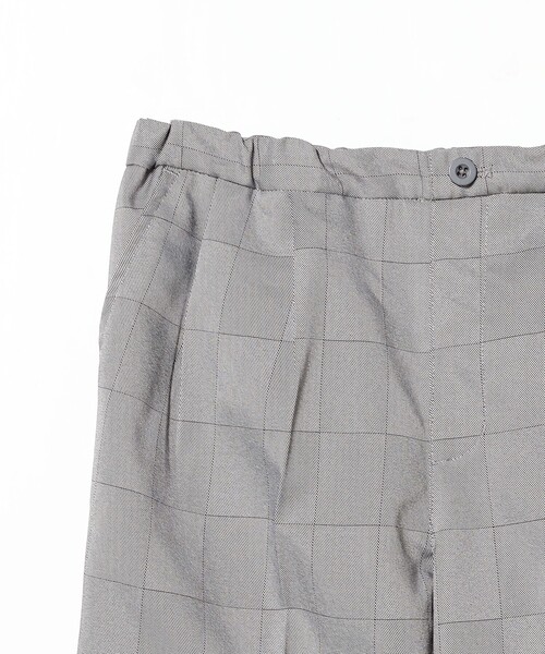 B:MING by BEAMS（ビーミングバイビームス）の「【フォーマル・七五三】チェック タック  ロングパンツ（ジュニアサイズ：140～160cm）（スーツパンツ・キッズ・グレー・160/150/140）」の14枚目の写真