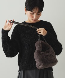 OPAQUE.CLIP | 【2WAY】フェイクファーショルダーバッグ(ショルダーバッグ)