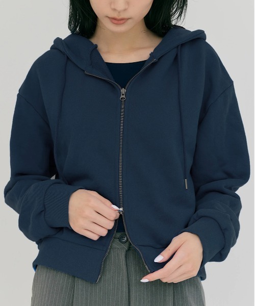 BLUE×PALANG パーカー ブルーパラン BASIC WZIP HOODIE（パーカー）｜BLUE×PALANG（ブルーパラン）の