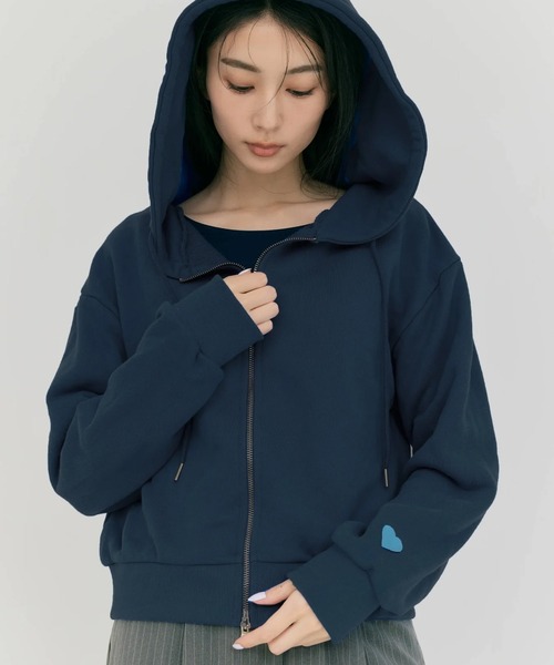 BASIC WZIP HOODIE（パーカー）｜BLUE×PALANG（ブルーパラン）の