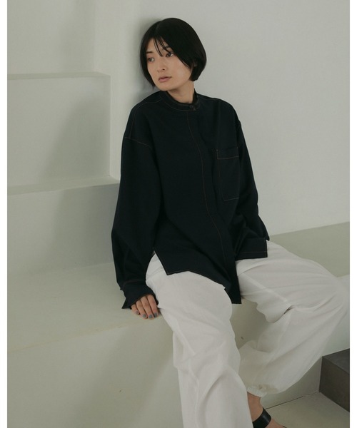 Nylon Volume Pants（その他パンツ）｜anuke（アンヌーク）の