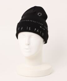 AZS TOKYO | AZS TOKYO/アザストウキョウ/"LIFE IS PAIN" BEANIE(ニットキャップ/ビーニー)