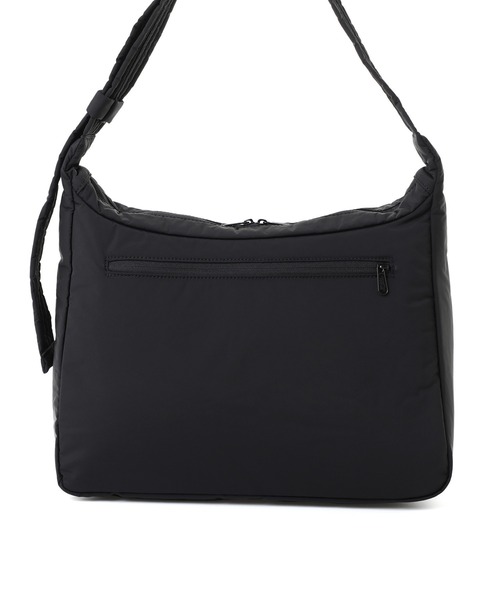Manhattan Portage(マンハッタンポーテージ)の「Cropsey Shoulder Bag Padded Polyester Poplin(ショルダーバッグ・レディース・ブラック・LARGE)」の8枚目の写真