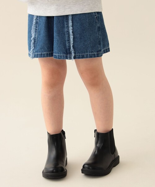 BEAMS mini(ビームスミニ)の「フリンジ デニム ショートパンツ(90~150cm)(その他パンツ・キッズ・ブルー/サックスブルー・90/100/110/120/130/140/150)」の6枚目の写真