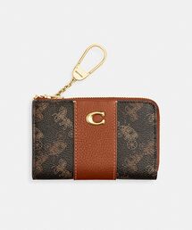 【COACH☆新品】ジップ キー ケース・シグネチャー キャンバス！レザー！ COACH キーケース Lジップ キー ケース・シグネチャー