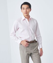 green label relaxing（グリーンレーベルリラクシング）の「コットン ロンスト レギュラーカラー ドレスシャツ -イージーアイロン-（ビジネスシャツ）」