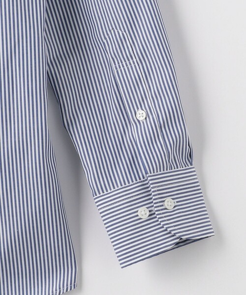 green label relaxing（グリーンレーベルリラクシング）の「コットン ロンスト レギュラーカラー ドレスシャツ -イージーアイロン-（ビジネスシャツ・メンズ・ライトピンク/ネイビー・39cm/37cm/40cm/41cm/42cm/43cm/38cm）」の16枚目の写真