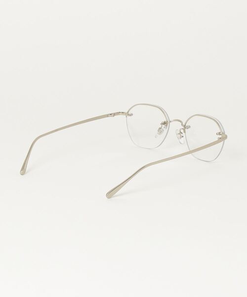 NOEYEDIA（ノーアイディア）の「NOEYEDIA/メタルフレームクリア メガネ（メガネ・レディース・シルバー/ゴールド・FREE）」の15枚目の写真