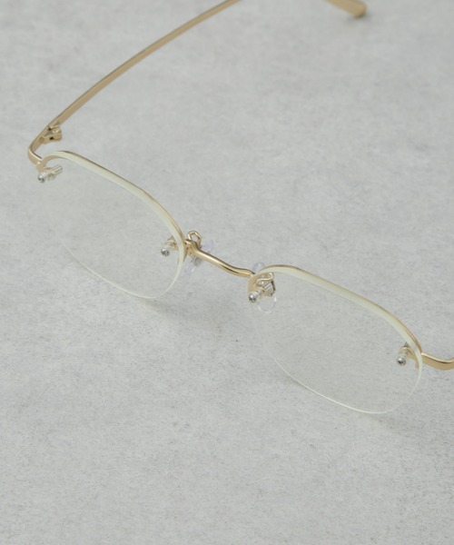 NOEYEDIA（ノーアイディア）の「NOEYEDIA/メタルフレームクリア メガネ（メガネ・レディース・シルバー/ゴールド・FREE）」の11枚目の写真