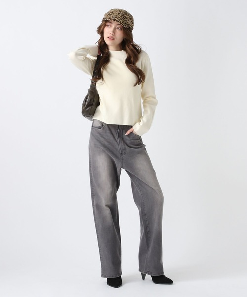 FOREVER 21（フォーエバー トゥエンティーワン）の「【2025SS】ストレートデニム（デニムパンツ・レディース・グレー/ブルー・SMALL/MEDIUM）」の6枚目の写真