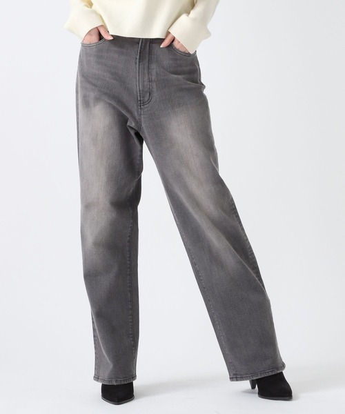 FOREVER 21（フォーエバー トゥエンティーワン）の「【2025SS】ストレートデニム（デニムパンツ・レディース・グレー/ブルー・SMALL/MEDIUM）」の3枚目の写真
